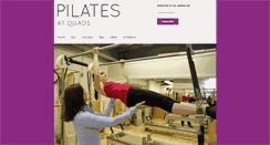 Desktop Screenshot of pilatesatquads.com